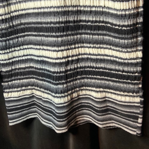 Opening Ceremony variegated bell sleeve sweater dress. - Picture 3 of 7